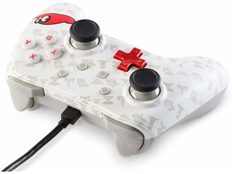 Controller cablato ufficiale PowerA Super Mario Odyssey Nintendo Switch