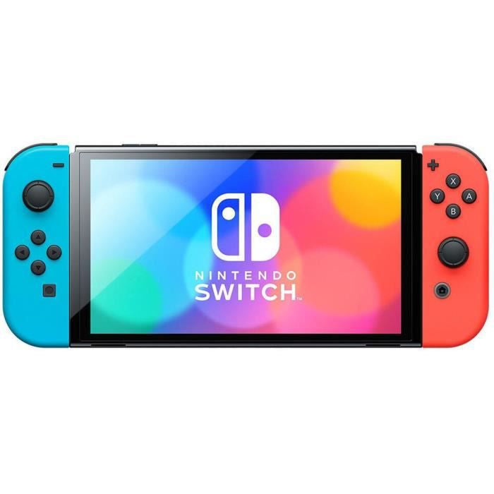 Console Nintendo Switch OLED blu/rosso neon (64 GB)
