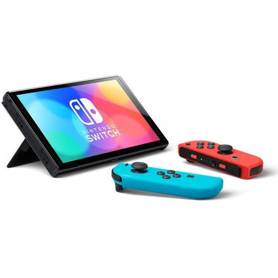 Consola Nintendo Switch OLED Azul/Vermelho Néon (64GB)
