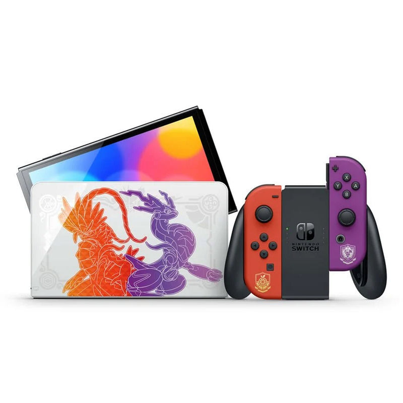Console Nintendo Switch OLED Pokémon Violet & Scarlet édition limitée (64 Go)