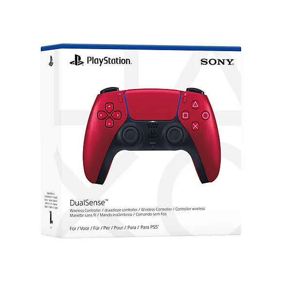 Controller PlayStation 5 Sony DualSense PS5 Vulcanic Red