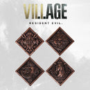 Resident Evil VIII Village Medallion Set House Crest Collection Limited Edition