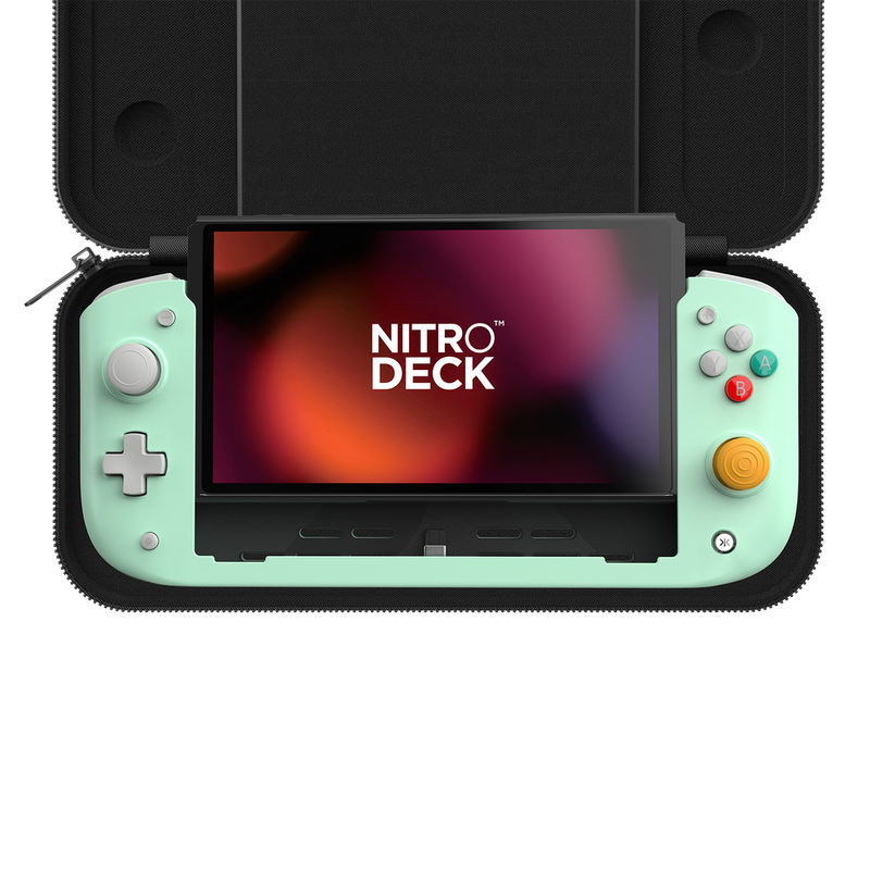 Comando CRKD Nitro Deck Retro Menta Limited Edition para Nintendo Switch