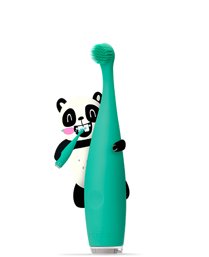 Escova de Dentes Elétrica FOREO Issa Baby Panda Verde