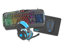Fury ThunderStreak 3.0 Gaming Pack 4-in-1-Kombination aus Tastatur, Maus und Kopfhörer – PT-Layout