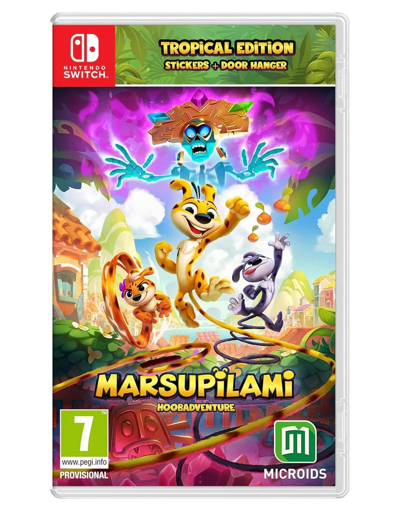 Juego Marsupilami - Hoobadventure Edición Tropical Nintendo Switch