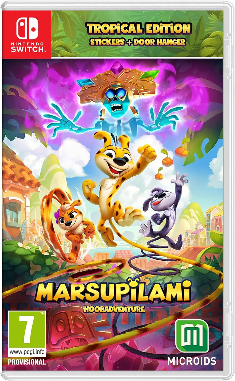 Jogo Marsupilami - Hoobadventure Tropical Edition Nintendo Switch