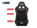 Next Level Racing ERS5 Elite Asiento Reclinable - Edición Cuero y Ante 