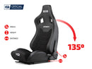 Siège inclinable Next Level Racing ERS4 Elite - Édition cuir et daim