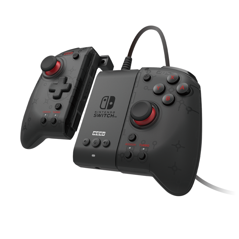 Kommando Hori Split Pad Pro Attachment Set Schwarz Nintendo Switch