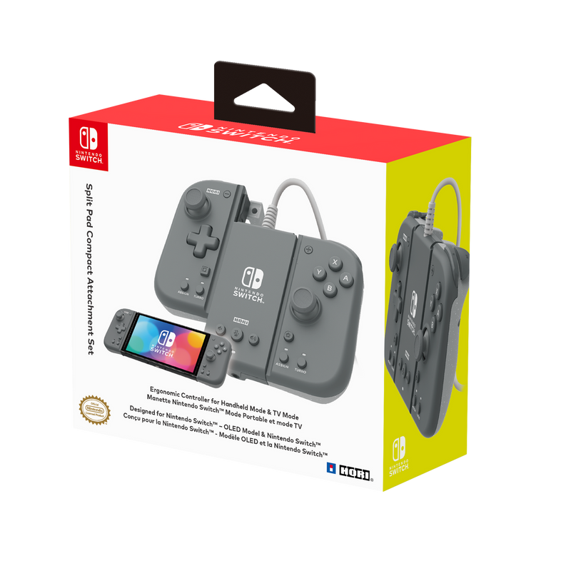 Hori Split Pad Compact Controller Set Grau Nintendo Switch