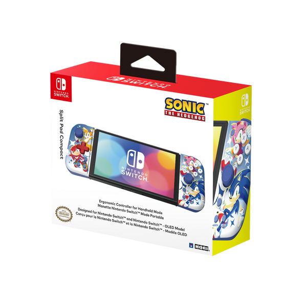Hori Split Pad Controller Sonic compatto per Nintendo Switch