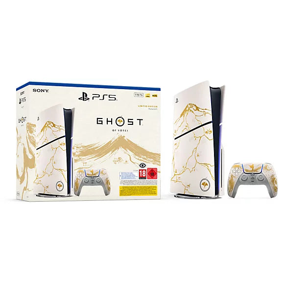 Playstation PS5 Slim Standard Console - Ghost of Yōtei - Gold Limited Edition