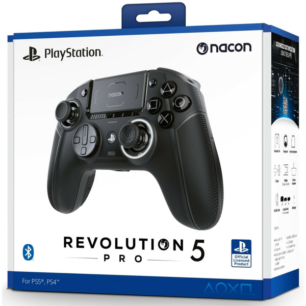 Manette sans fil Nacon Revolution Pro 5 - Noir (PS5/PS4/PC)