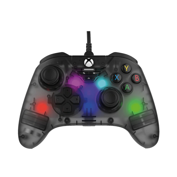 GamePad X RGB Gris Transparente Xbox Series X/S / PC