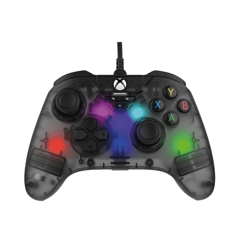 GamePad X RGB Gris Transparente Xbox Series X/S / PC