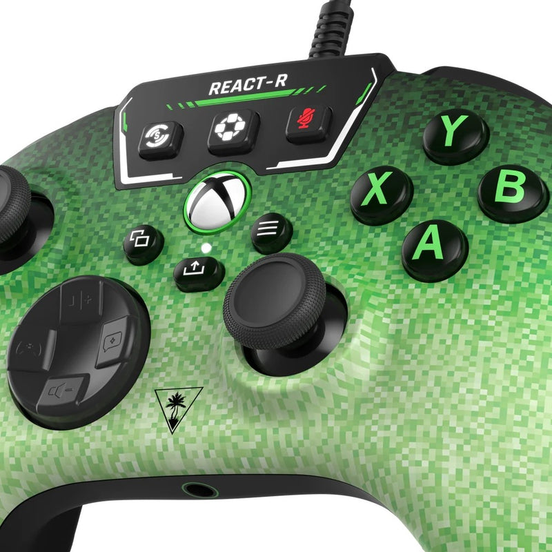 Manette Turtle Beach React-R Pixel Green Xbox Series X|S / Xbox One / PC