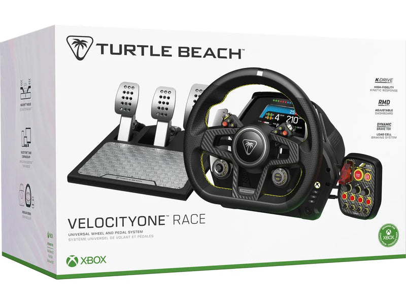 Turtle beach velocityone race xbox/pc steering wheel