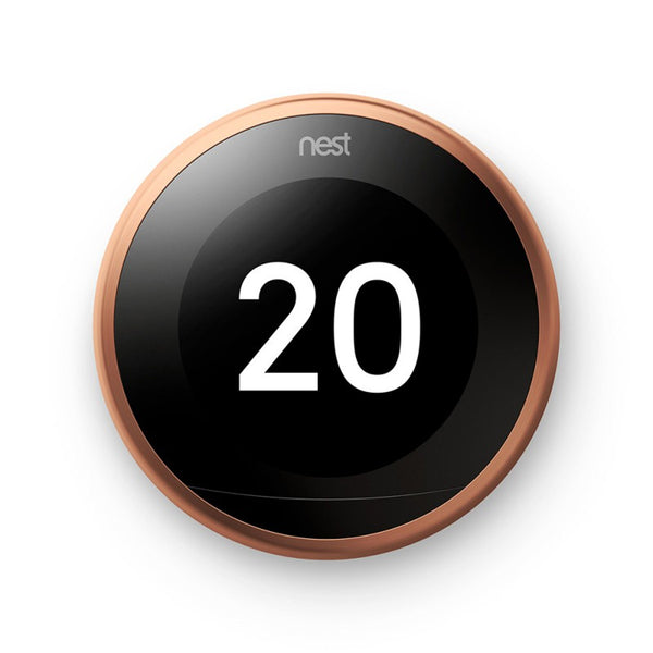 Google Nest Learning Thermostat Termostato intelligente in rame di terza generazione