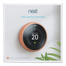 Termostato inteligente Google Nest Learning Thermostat 3.ª generación Cobre