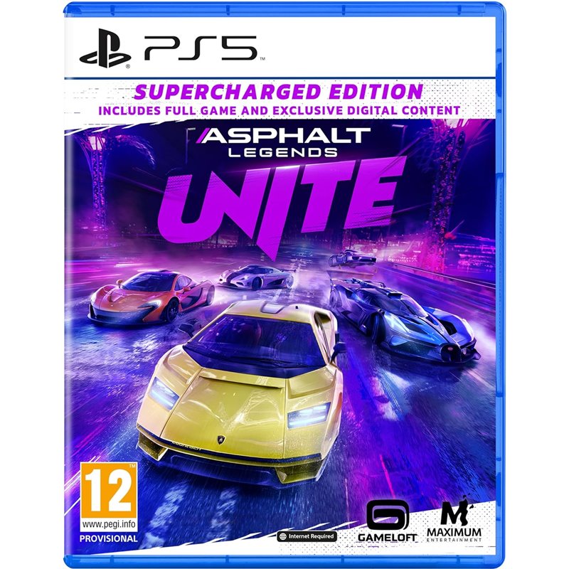 Spiel Asphalt Legends Unite Supercharged Edition PS5