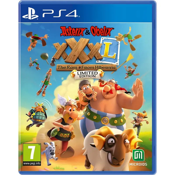 Asterix & Obelix XXXL Game: The Ram From Hibernia Limited Edition PS4