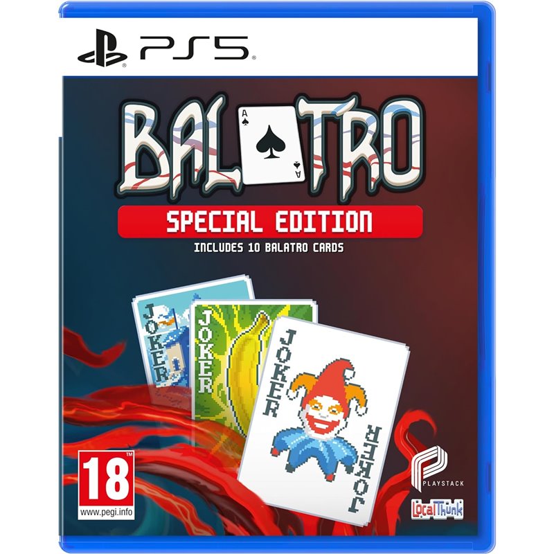 Jeu PS5 Balatro édition spéciale