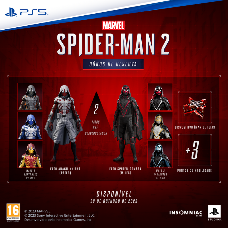 Jogo Marvel's Spider-Man 2 PS5