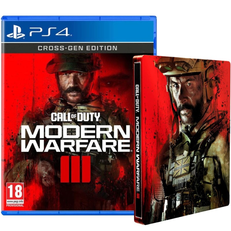 Gioco Call of Duty: Modern Warfare III (offerta Steelbook) PS4