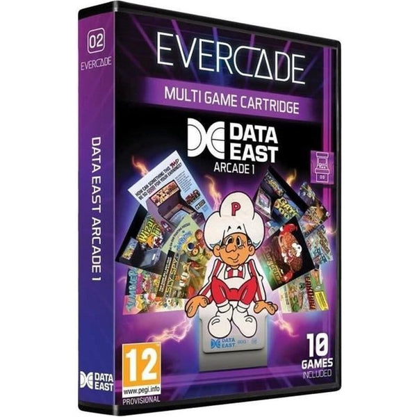 Cartucho Evercade - Colección Arcade Data East 1