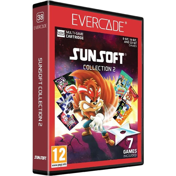 Cartucho Evercade - Colección Sunsoft 2