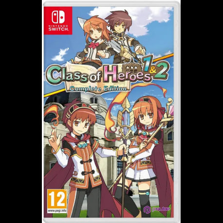 Jogo Class Of Heroes 1 & 2: Edição Completa Nintendo Switch