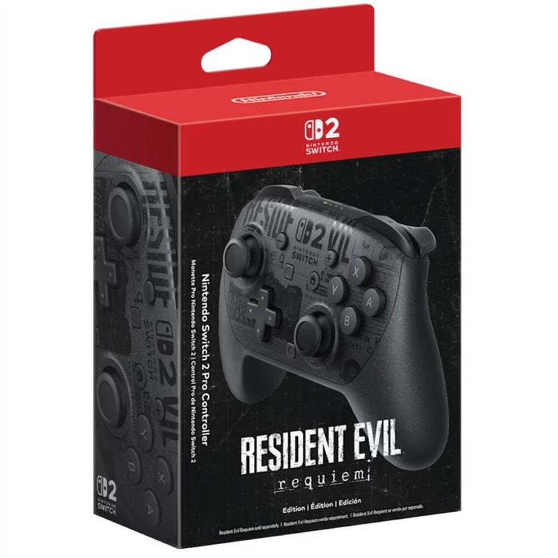 Comando Nintendo Switch 2 Pro Controller Resident Evil Requiem Edition