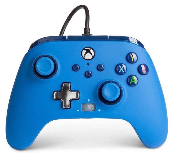 Controller PowerA con cavo blu (Xbox One/Serie X/S/PC)