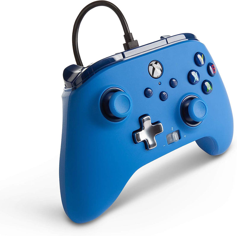 Kabelgebundener PowerA-Controller Blau (Xbox One/Serie X/S/PC)