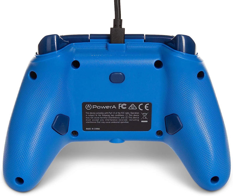 Controller PowerA con cavo blu (Xbox One/Serie X/S/PC)