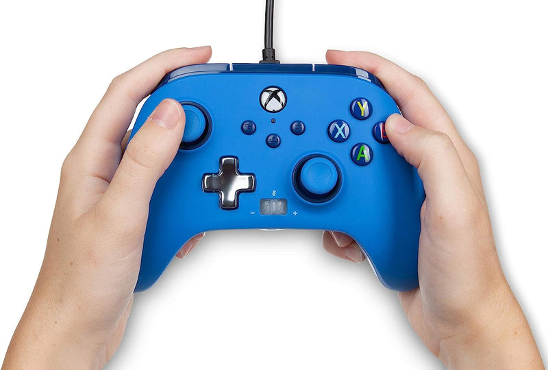 Manette Filaire PowerA Bleue (Xbox One/Série X/S/PC)