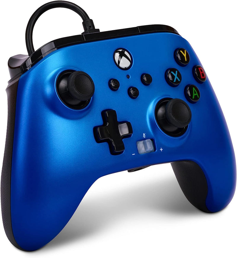 Comando PowerA com fios Sapphire Fade (Xbox One/Series X/S/PC)
