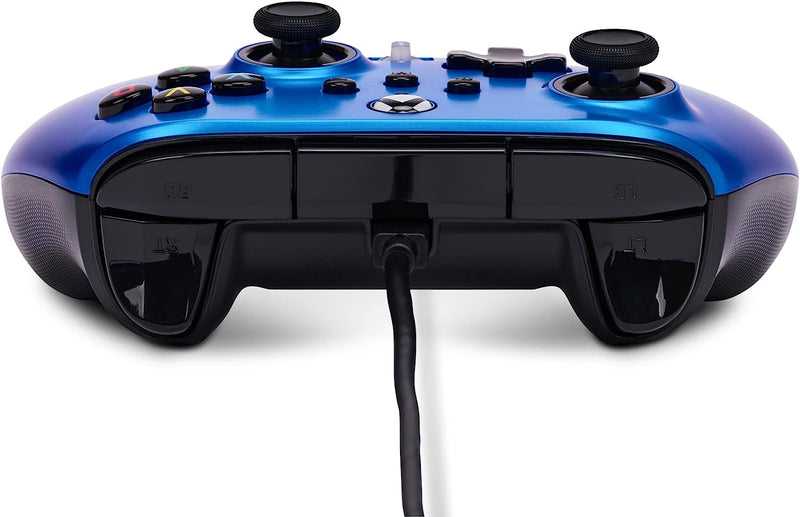 Mando PowerA con cable Sapphire Fade (Xbox One/Series X/S/PC)