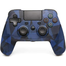 Mando Inalámbrico PS4 Snakebyte Game Pad 4 S Camuflaje Azul