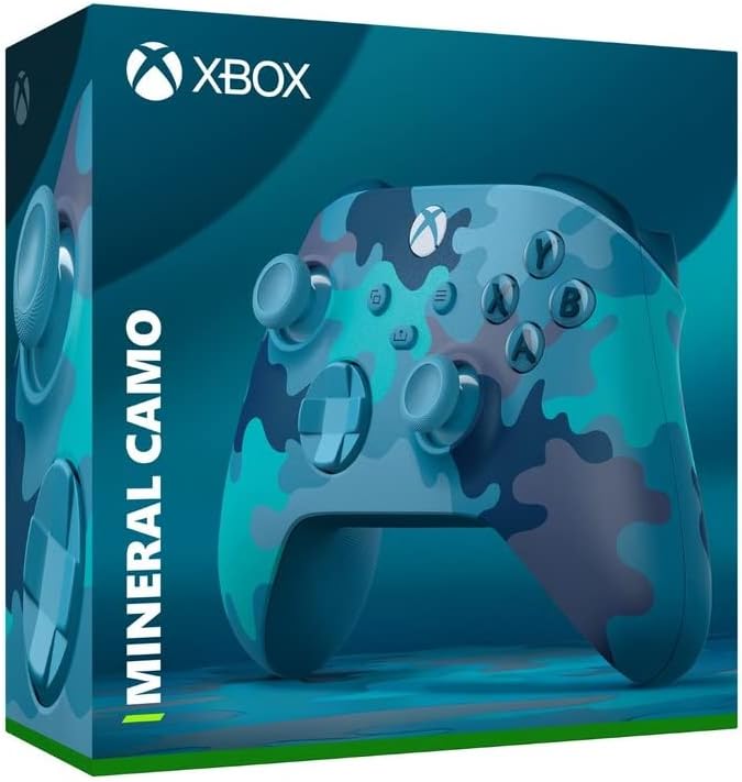 Controlador inalámbrico Microsoft Xbox Mineral Camo Edición especial (Xbox One/Series X/S/PC)