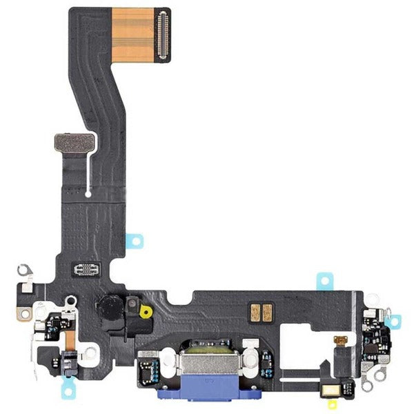 Flex Conector Carga iPhone 12/12 Pro Azul