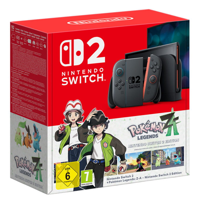 Consola Nintendo Switch 2 + Pokémon Legends: Z-A (256 GB)