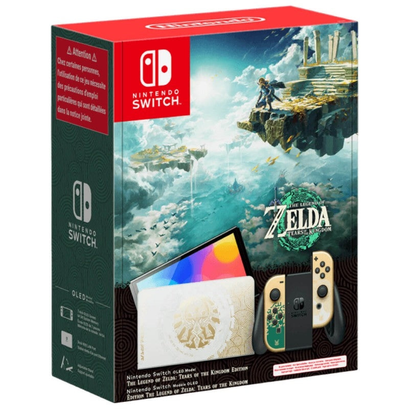 Nintendo Switch OLED Édition Limitée The Legend of Zelda:Tears of the Kingdom (64 Go)