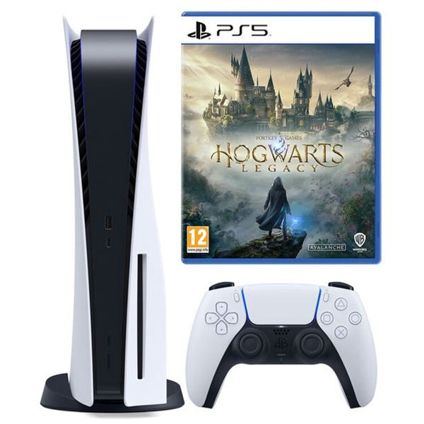Sony Playstation 5 Standard + Hogwarts Legacy PS5 Console (Physical)