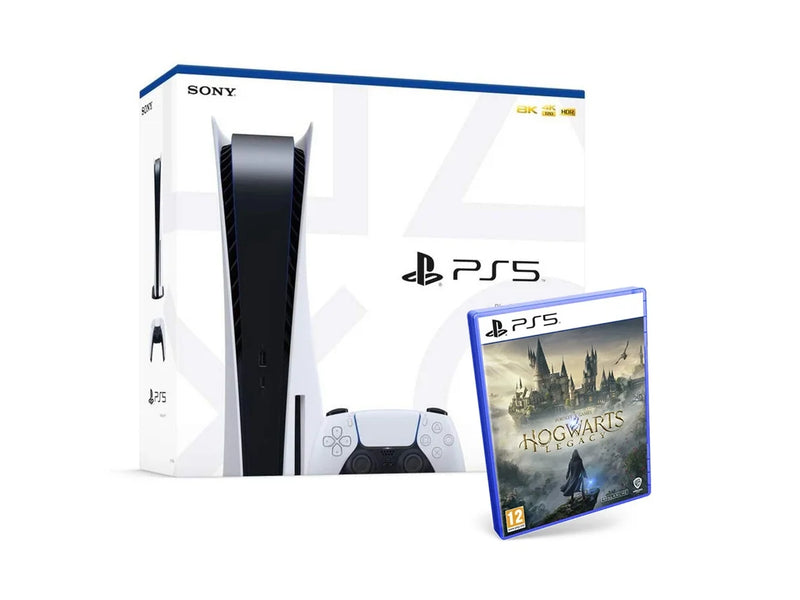 Sony Playstation 5 Standard + Hogwarts Legacy PS5 Console (Physical)