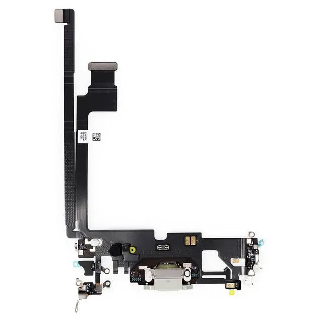 Flex Conector Carga iPhone 12 Pro Max Blanco