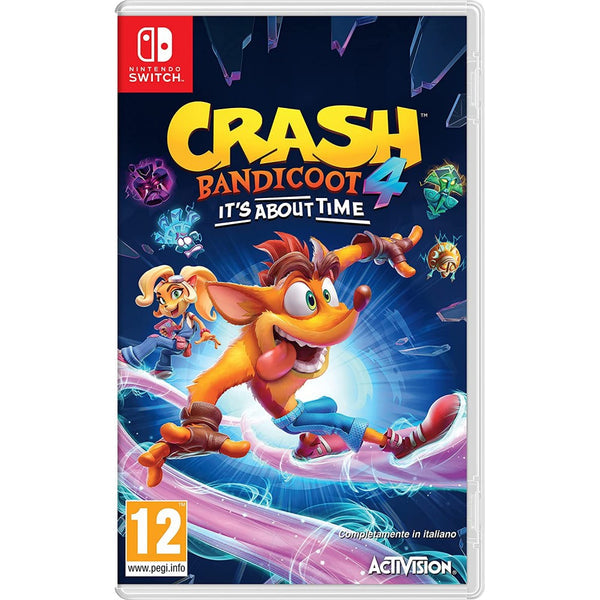 Crash Bandicoot 4 It's About Time Game Nintendo Switch