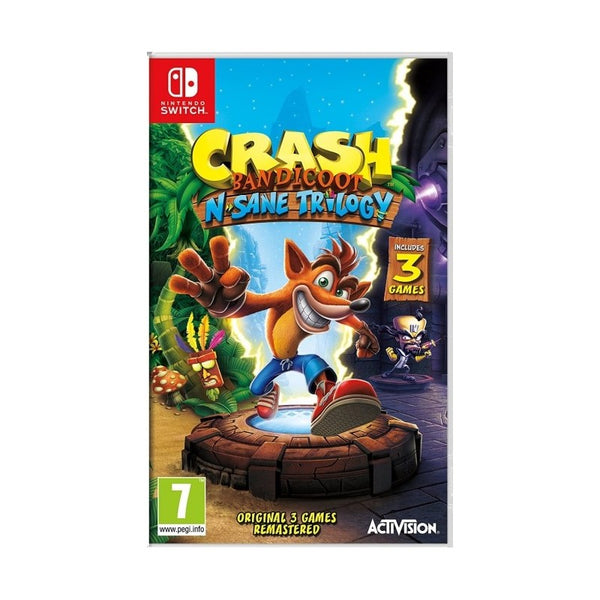 Gioco per Nintendo Switch di Crash Bandicoot N. Sane Trilogy