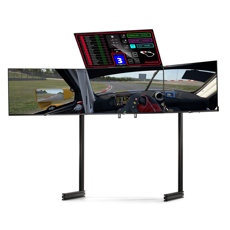 Suporte Next Level Racing Elite Soporte independiente para cuatro monitores Negro